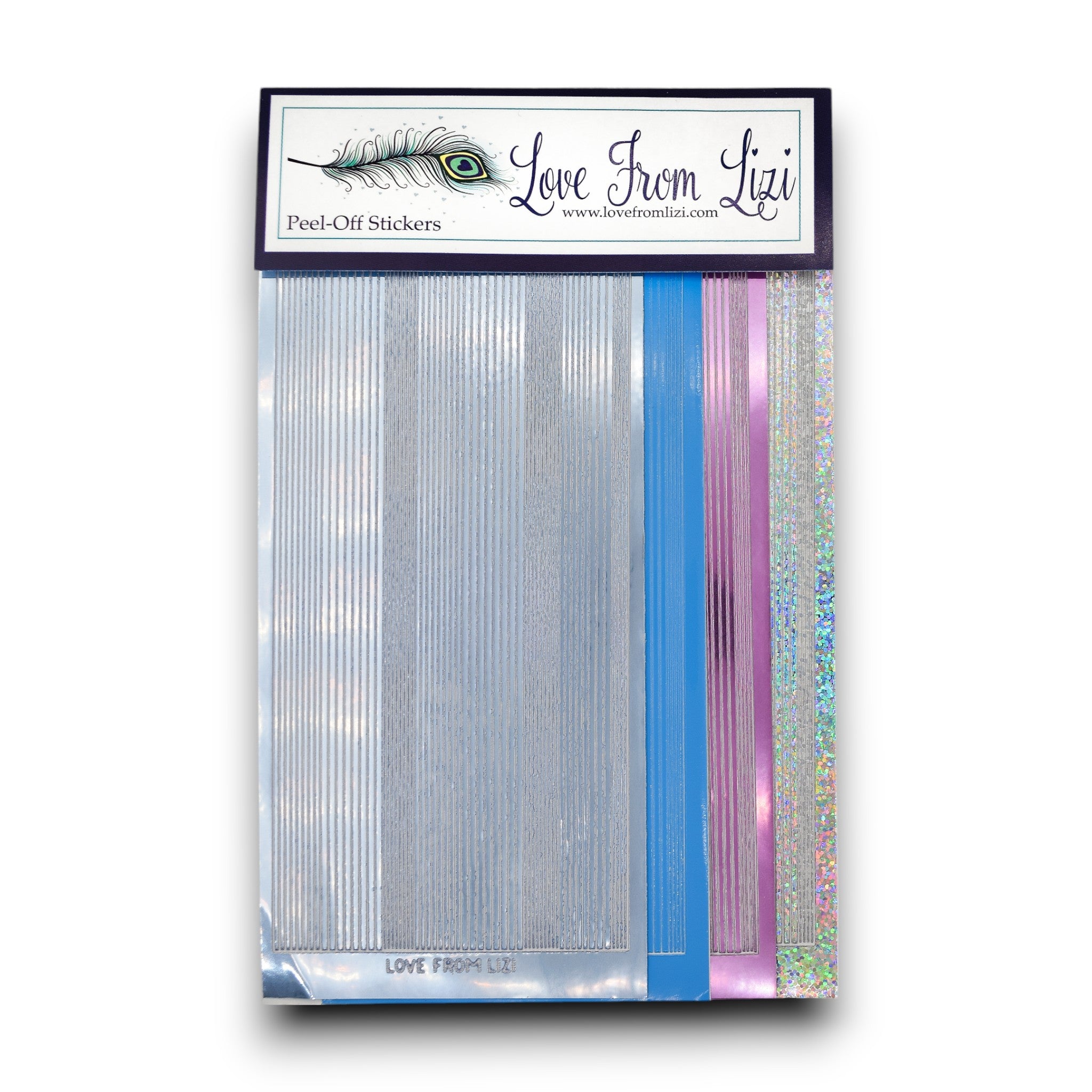 Spring Wishes - Pin Stripe Peel-Off 4 Pack